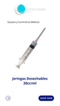 JERINGAS DE 20CC X 50
