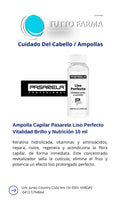 PASARELA CAPILAR AMP X 10ML LISO PERFECTO X 1UD