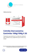 COLMIBE 10MG/10MG X30COMP