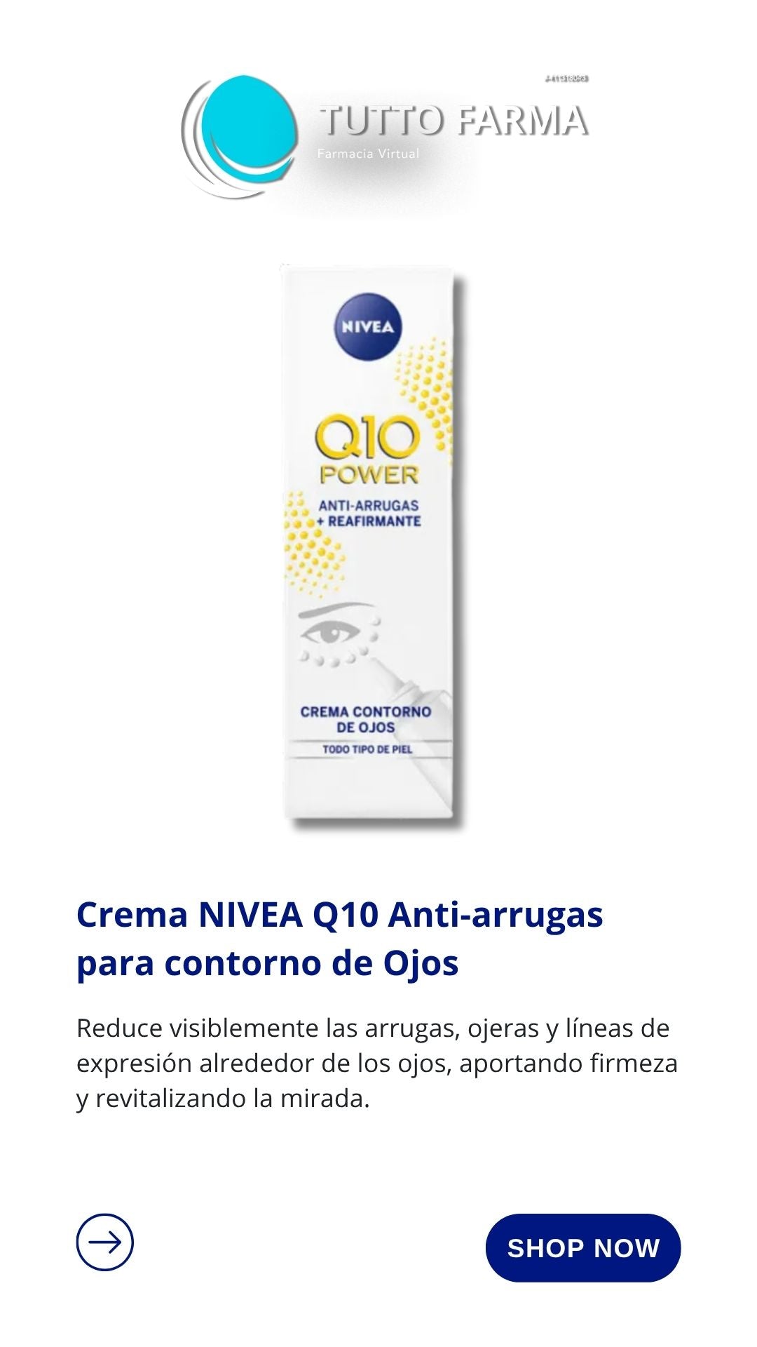 NIVEA CREMA CONTORNO DE OJOS X 15G
