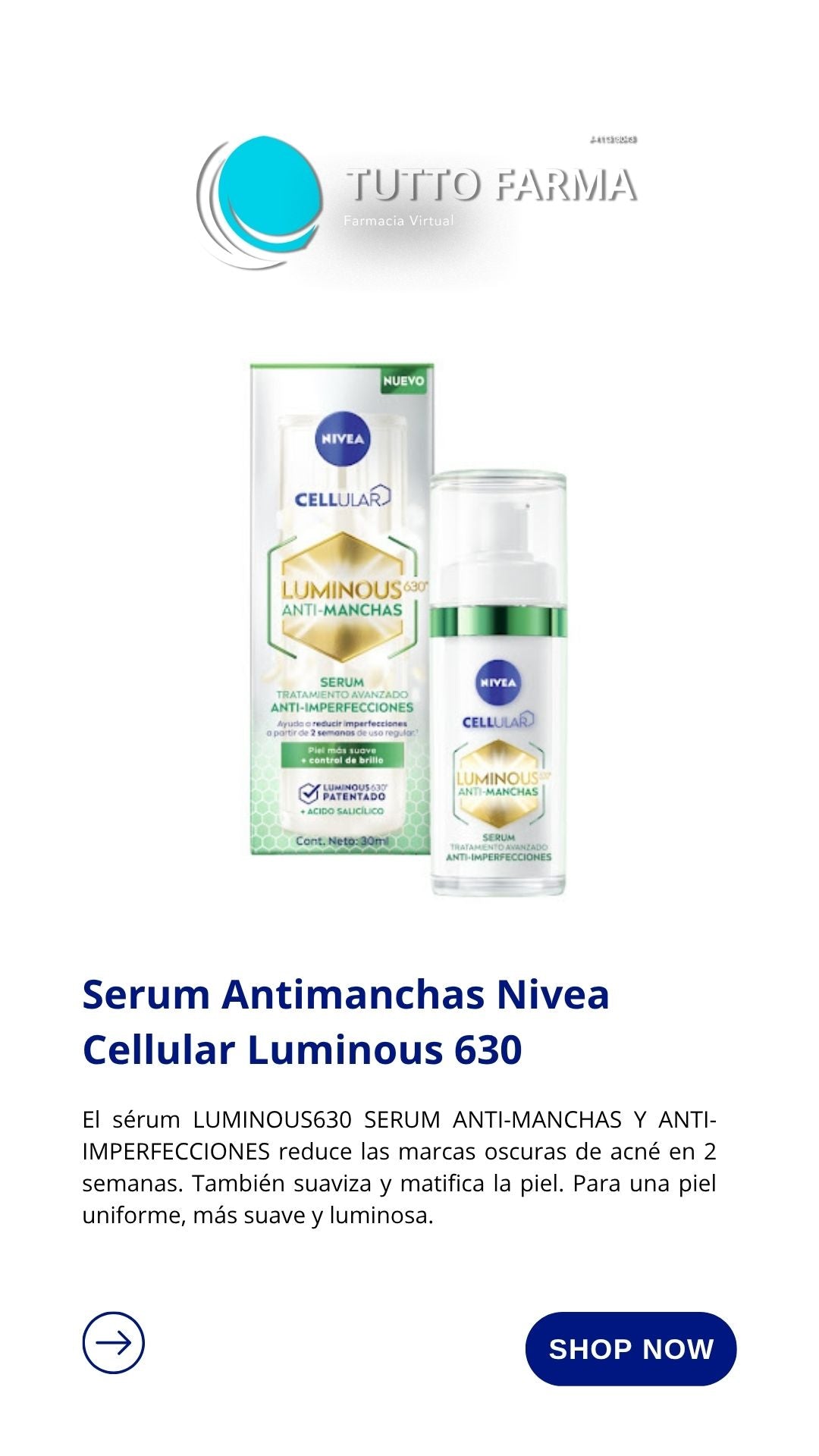 NIVEA CEL LUM SÉRUM AL 30
