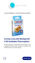 CURITAS AID WUSHPROFF SUT X 20