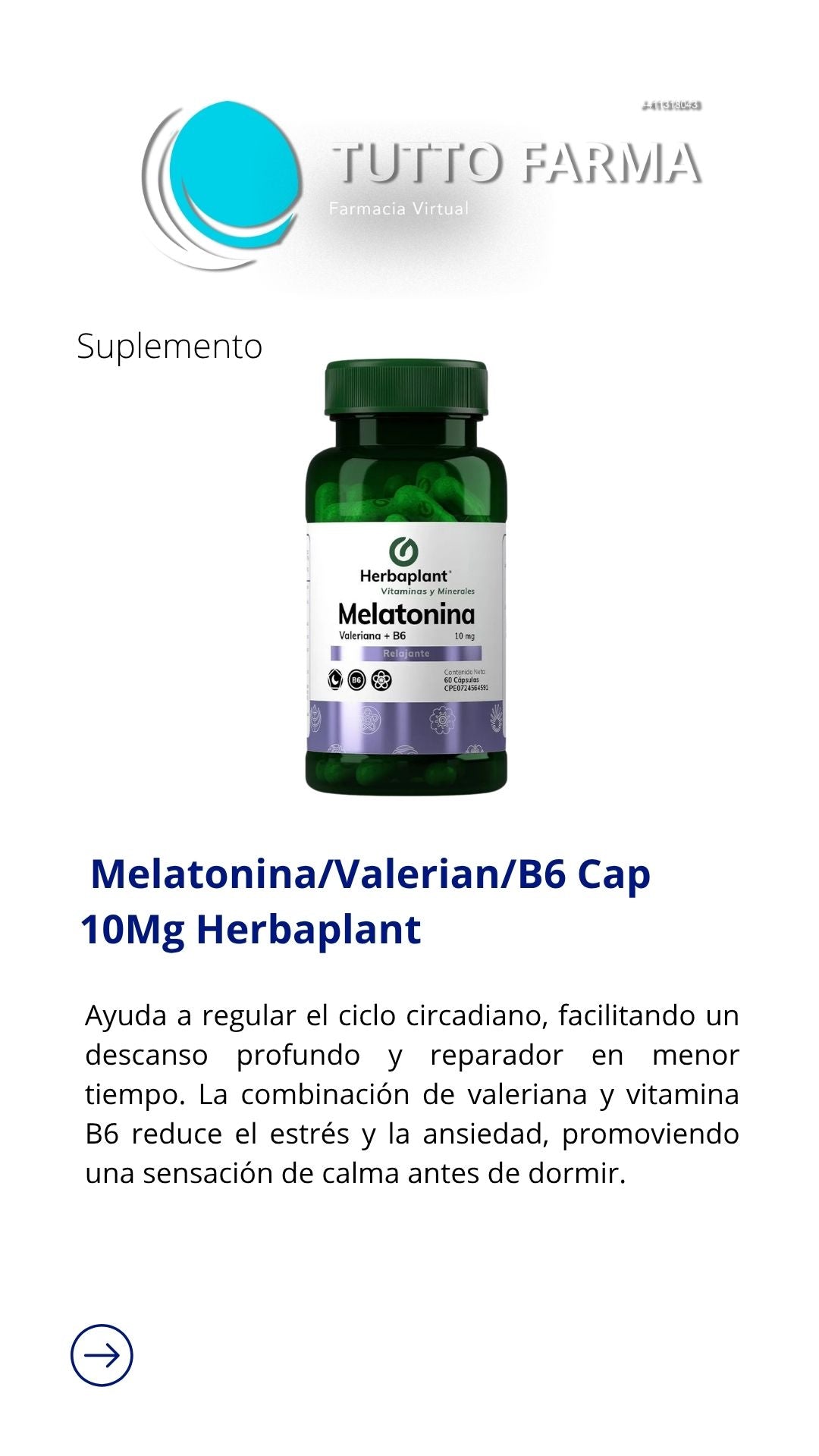 MELATONINA 3MGX 30 CA VAL (E)