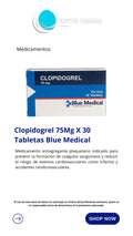 CLOPIDOGREL 75MG X 20 TAB