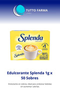 SPLENDA POLVO 1G X 50U