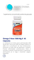 OMEGA 3 1000MG X45CAP (NOW)