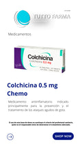 COLCHICINA CHEMO 5MG X 30 COMPRIMIDOS