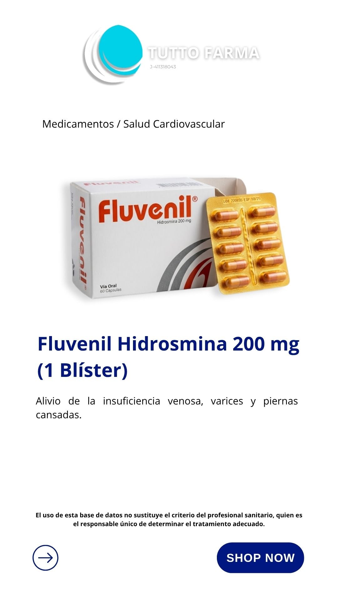 FLUVENIL 20MG X BLÍSTER