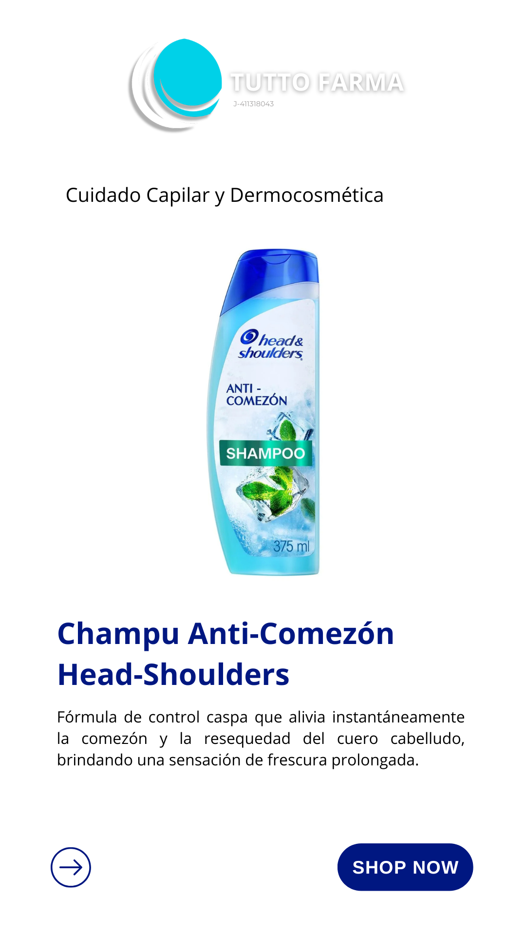 CHAMPÚ HEAD S A. PICOR 375ML