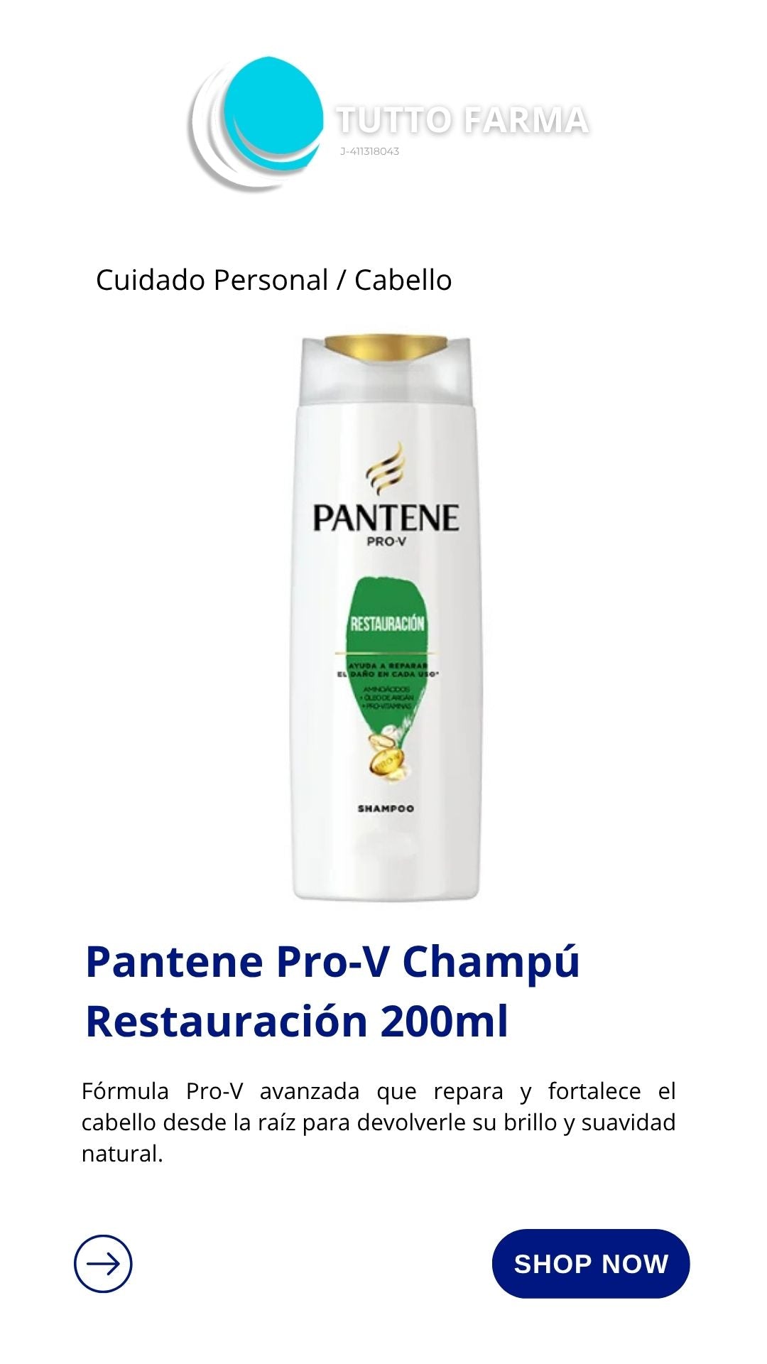 PANTENE SH REPARA Y PROTEGE 200ML