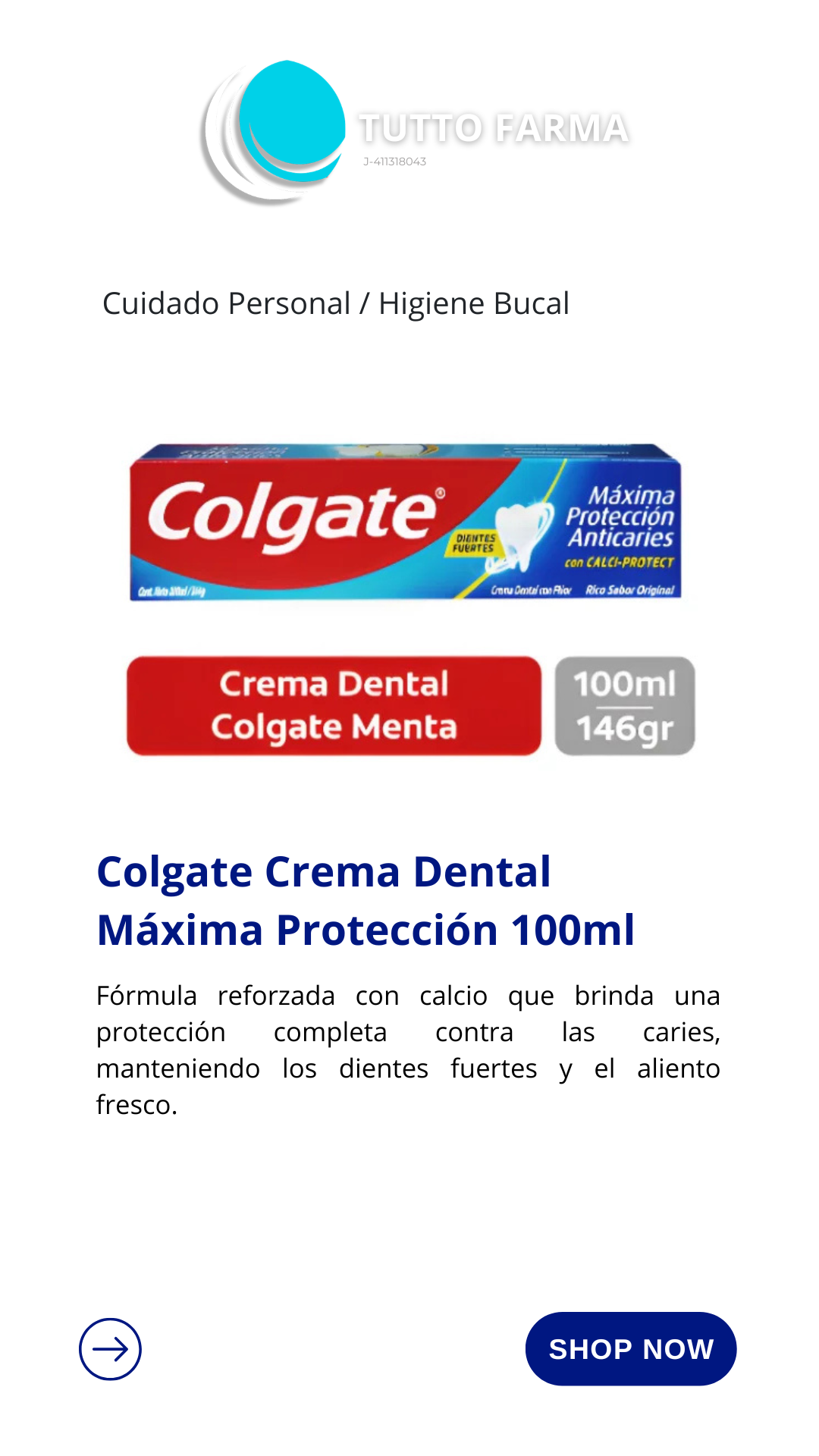 COLGATE MAX PROT AC 100ML