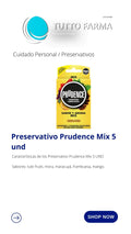 PRECAUCIÓN LUBRICANTE DE PRESERVATIVOS 5 MEZCLAS