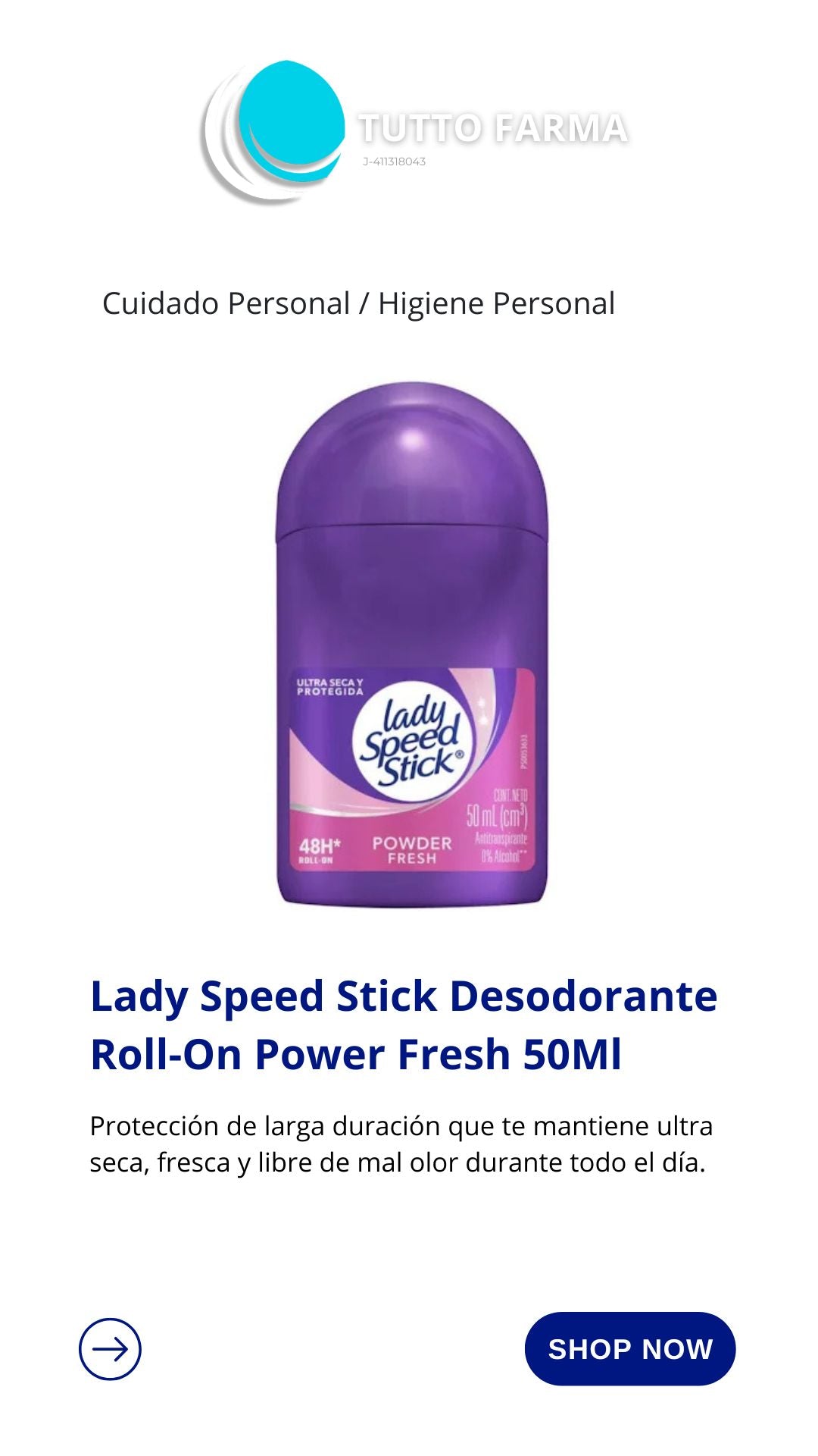 LADY SS DEO POWER ROLL 50