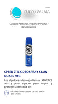 SPEED STICK DESOD. CARBÓN AER. X 150