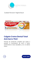 COLGATE T12 CÁLCULO 75ML