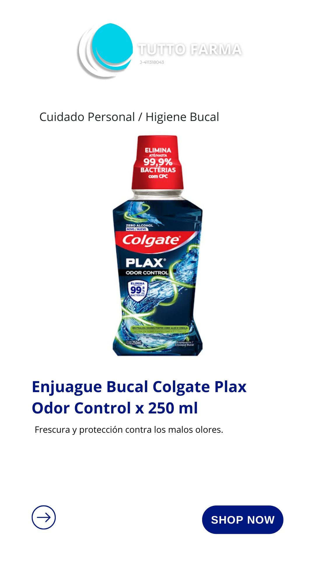 COLGATE PLAX MAL ALIENTO 250ML