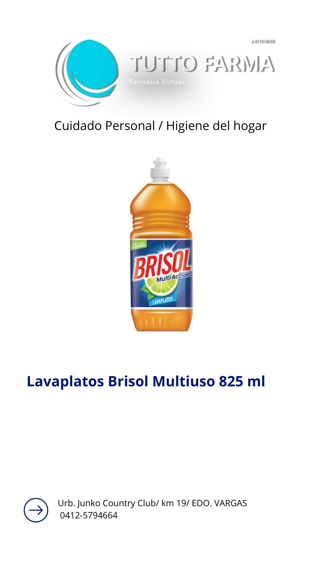 BRISOL LAVAVAJILLAS MULTIACCIÓN