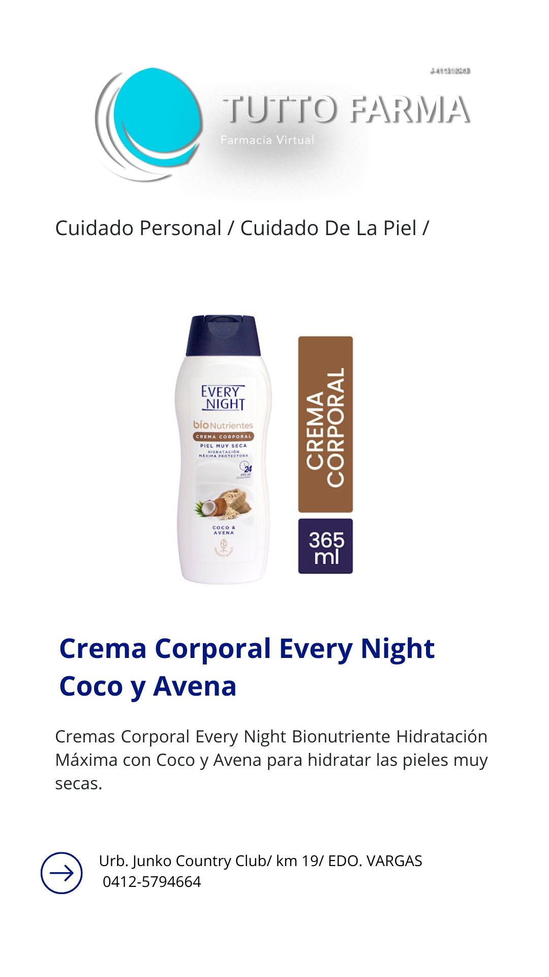 EVERY NIGHT BIO NUTRIENTE X COCO 200CM
