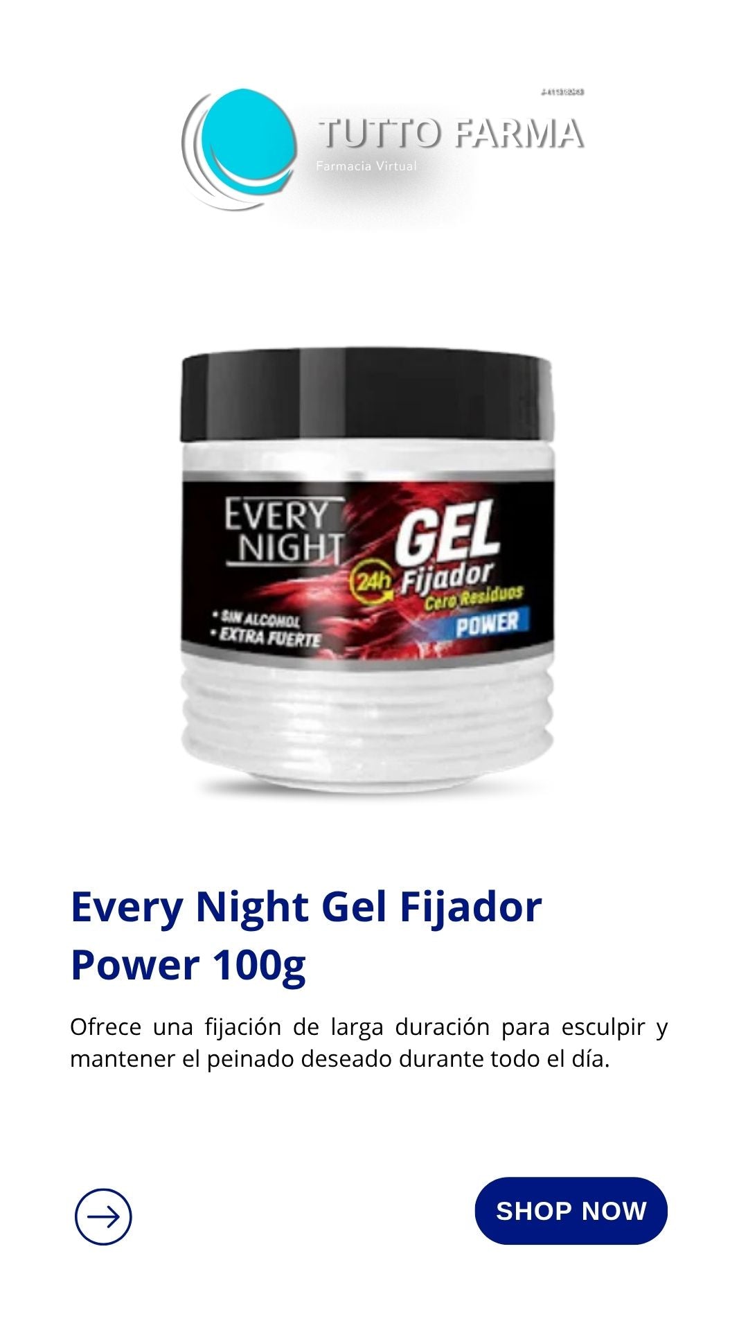 GEL FIJADOR EVERY POWER 100ML