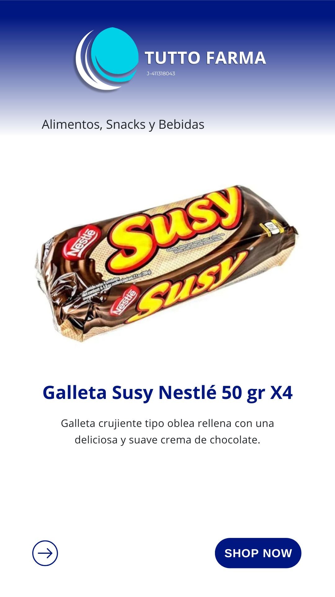 SUSY MULT 50GR X4