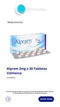 ALPRAM 2 MG X 30 COMP.