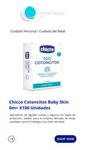 CHICCO COTONCITOS X 100