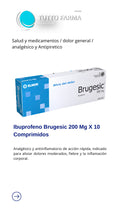BRUGESIC 200MG X10 CÁPS