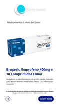 BRUGESIC 400GR X 10 COMP. (E)