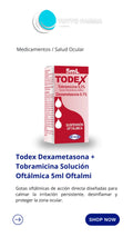 TODEX SUSP OFT 0,3%/0,1% X 5 ML (TOBRAMICINA-DEXAMETASONA)