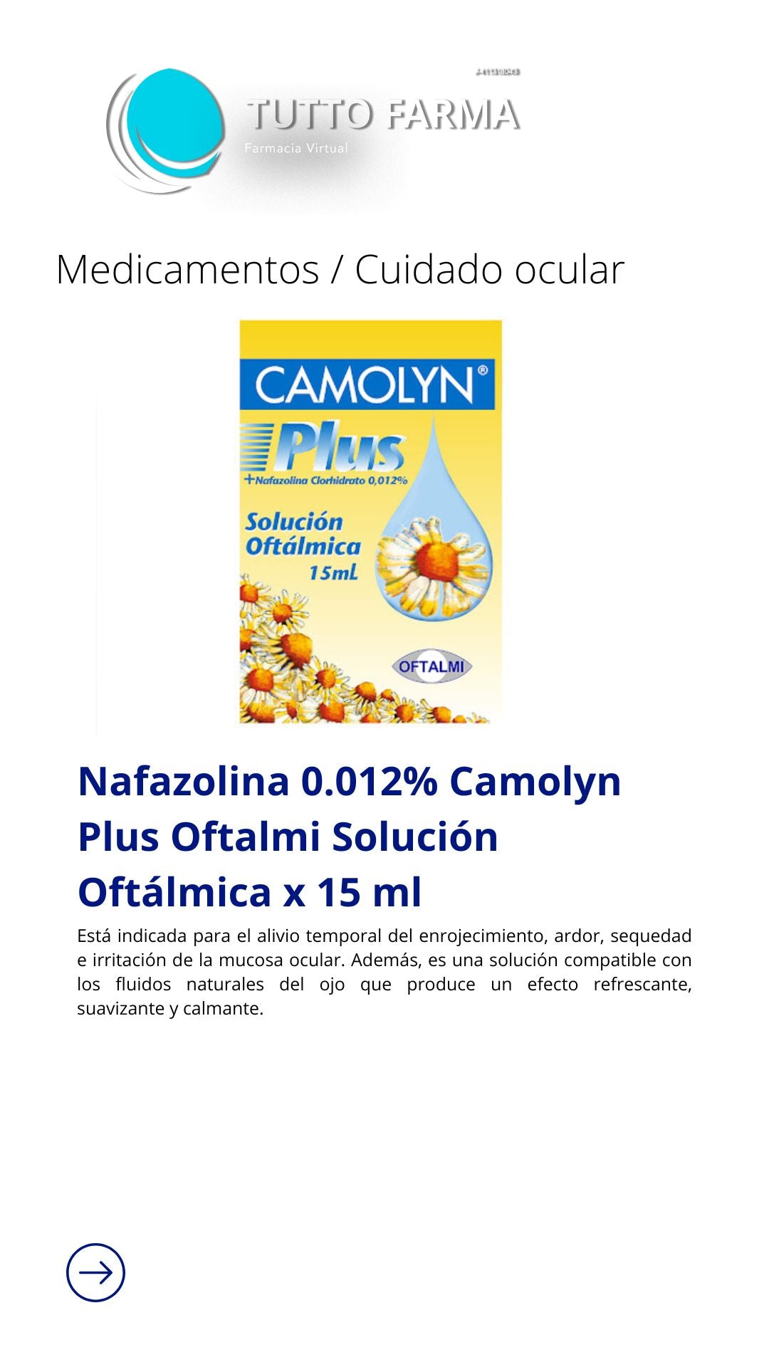 CAMOLYN PLUS 15ML SOL OFTALMICA (E)