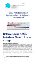 BETADERM 0.05% x 15g (BETAMETASONA)
