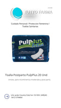 TOALLAS CLÍNICAS M X 20 UDS (PP)
