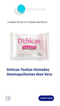 TOALLAS DESM D CHICAS X 25
