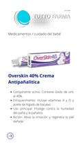 CREMA OVERSKIN 40% 50GR