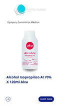 ALVA ALCOHOL ISOP 70%120(E)