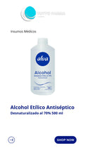 ALCOHOL ANTISEPTICO 70% X 500ML