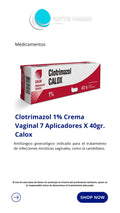 CLOTRIMAZOL -MK 1% CR VAG 40MG (E)