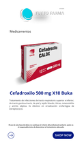 CEFADROXILO + MK 500MG X12 COMP. (E)