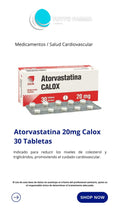 ATORVASTATINA +MK 20MG X 30TA (E)