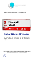 ENALAPRIL CALOX 20MG X 30TA( E)