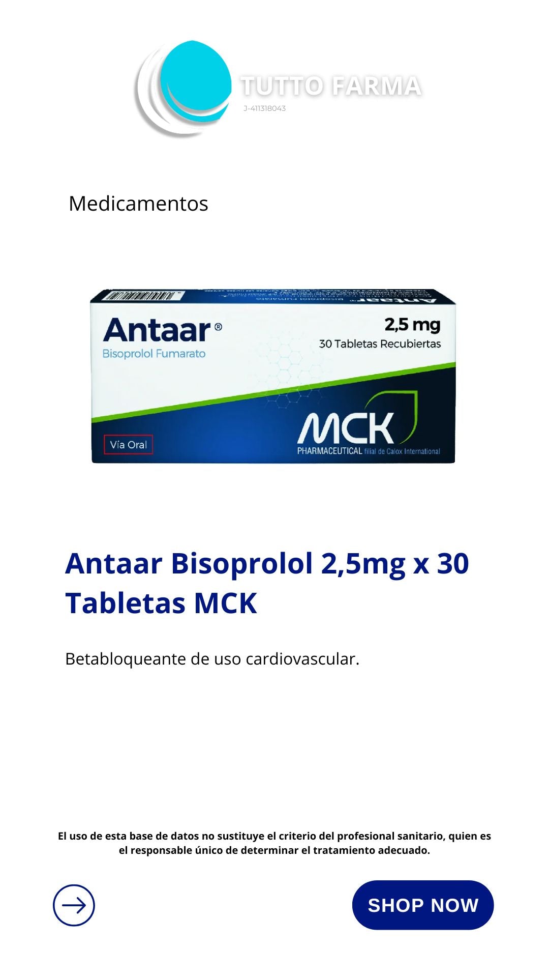 ANTAR 2.5MG X30TAB(E)