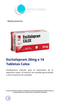 ESCITALOPRAM 20MG MK X 14 TA (E)