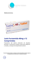 LASIX 40MG X 12CO (E)