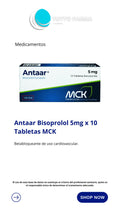 ANTAAR 5MG X10 TAB (BISOPROLOL)MCK