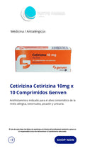 CETIRIZINA GN 10MG X 10CO (E)