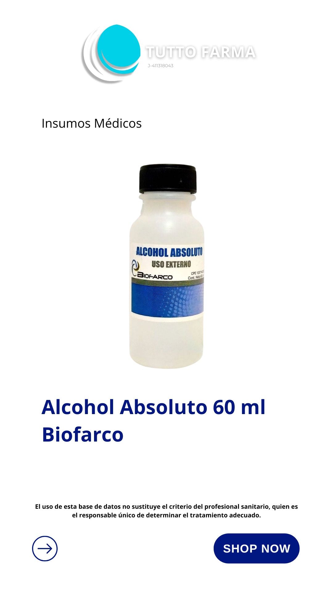 ALCOHOL ABSOL BF 60ML