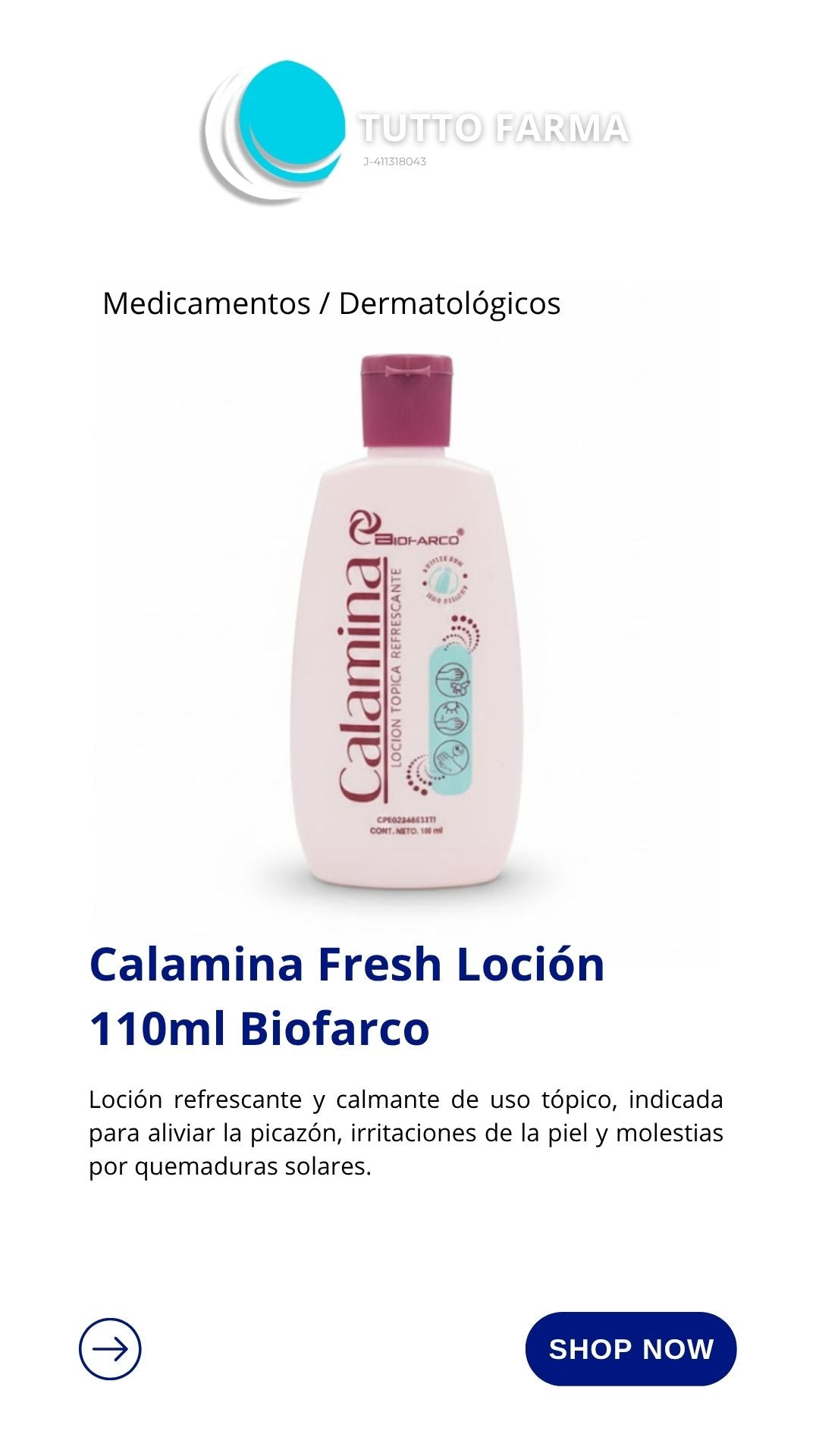LOCIÓN DE CALAMINA 110ML (E)