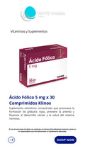 ACIDO FOLICO KLINOS 5MG X30 CO