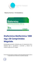 DIAFORMINA 1000MG X 30C (E)