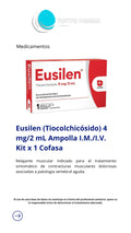 EUSILEN 4 MG/2 ML X 1 AMPOLLA INTRAMUSCULAR (TIOCOLCHICÓSIDO-CONTRACTURA)